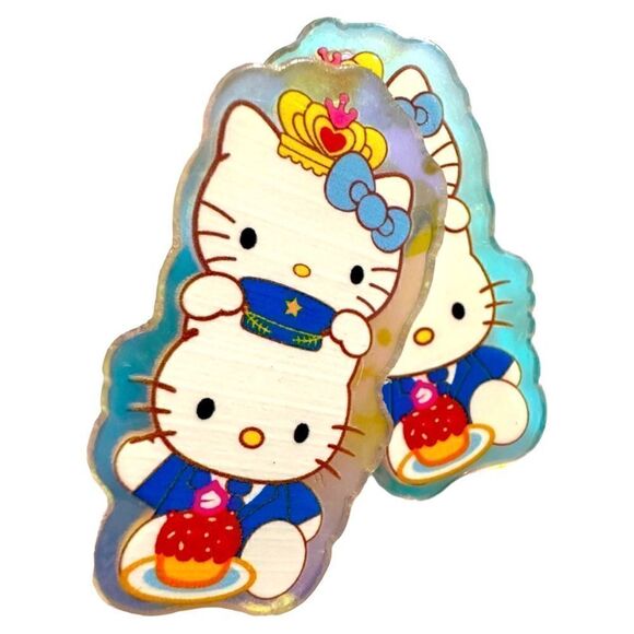 Hello Kitty Amazing Hair Clip 2 Pcs 
Aurora borealis - Picture 1 of 17